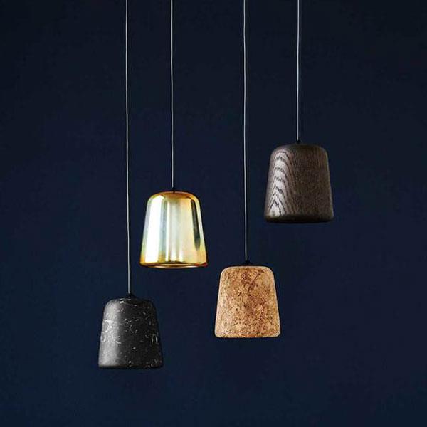 New works kurk material pendant