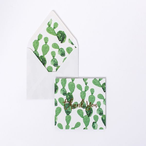 Thank you box 'cactus'