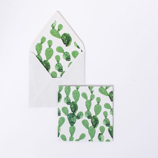 Thank you box 'cactus'