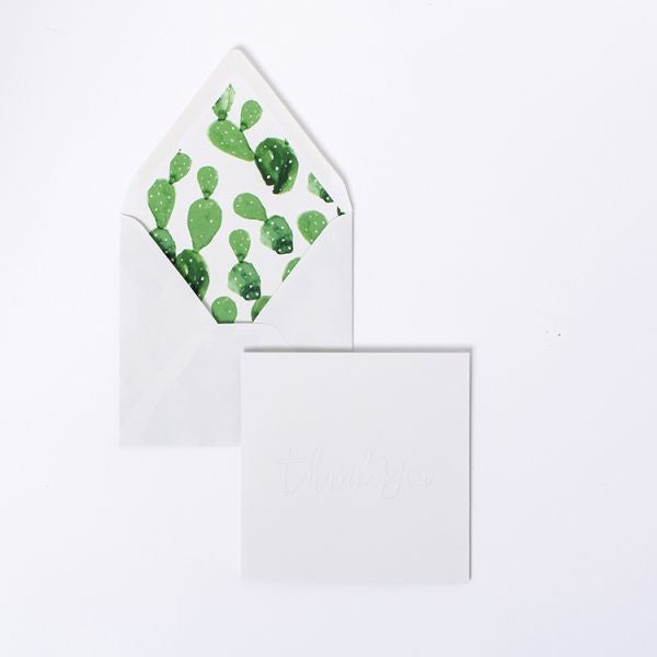 Thank you box 'cactus'