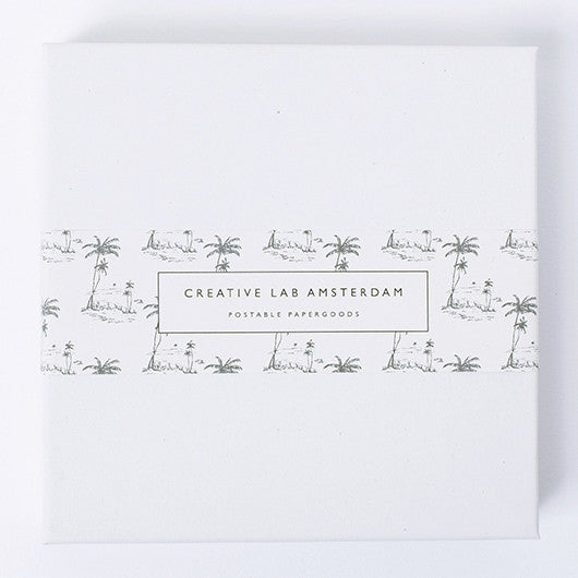 Creative Lab Amsterdam 'palm' wenskaarten box
