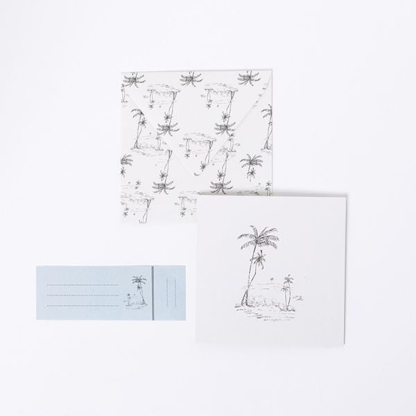 Creative Lab Amsterdam 'palm' wenskaarten box