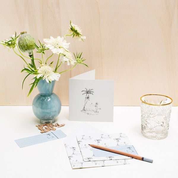 Creative Lab Amsterdam 'palm' wenskaarten box