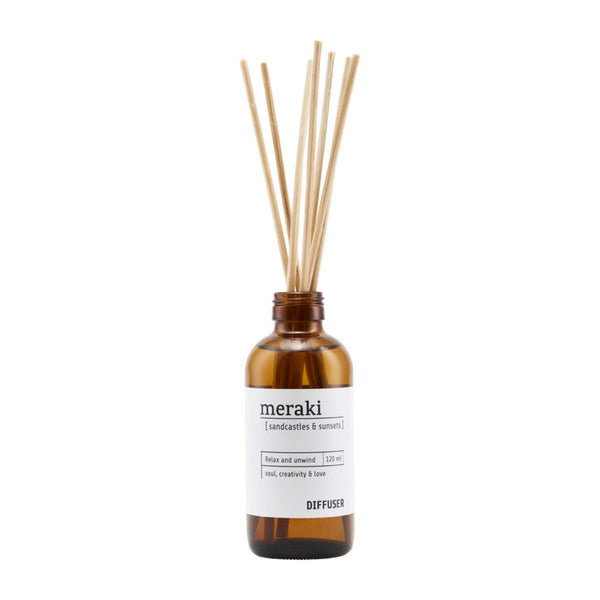 Diffuser met 7 sticks, Sandcastles & Sunsets