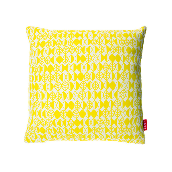 Deuz Kleurrijke kussen geel - DesignPark