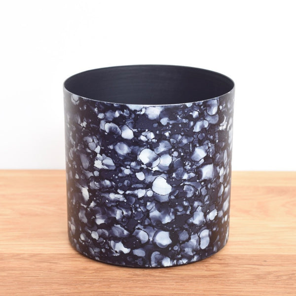 H. Skjalm P.Bloempot zwart/wit - Designpark