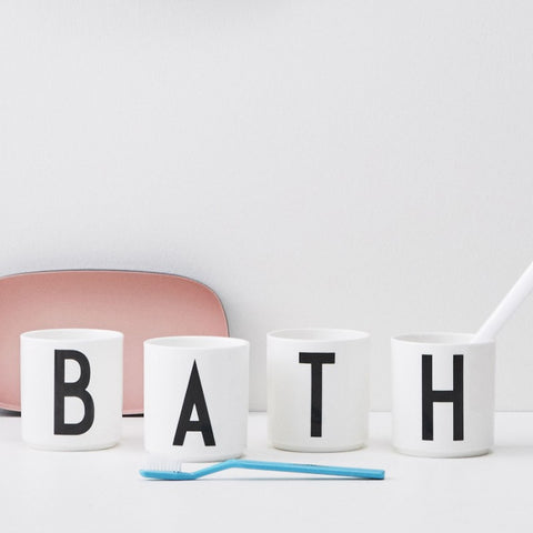 Design Letters porselein potje