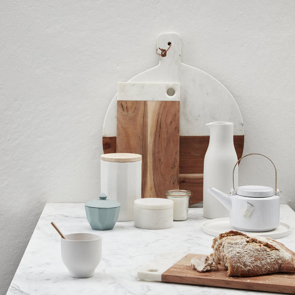 Hübsch theepot met vijf tassen