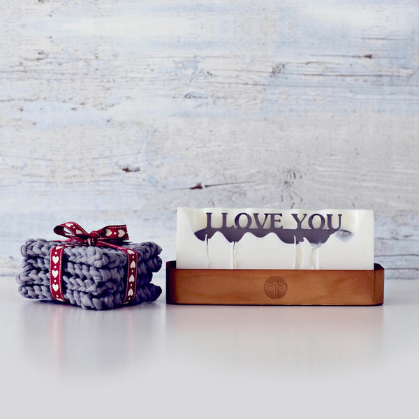 Melting Messages I Love You - kaars