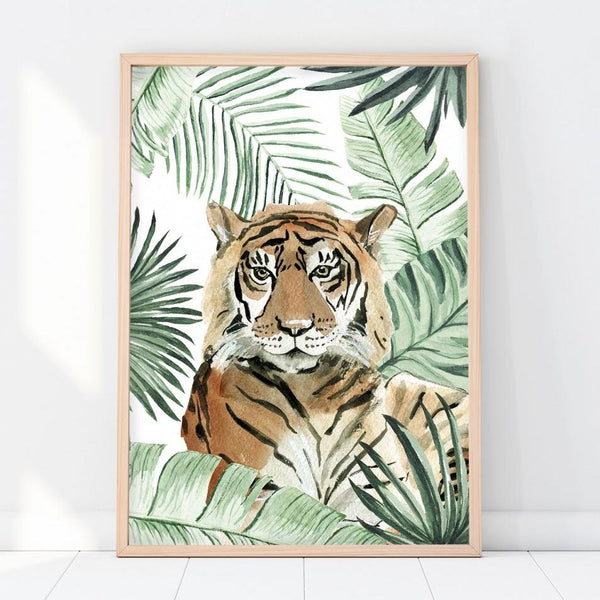 Creative lab amsterdam tijger poster