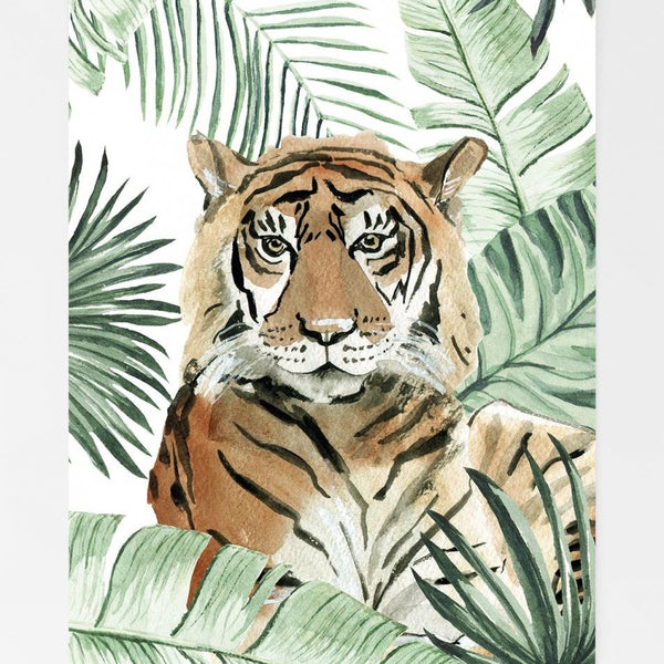 Creative lab amsterdam tijger poster