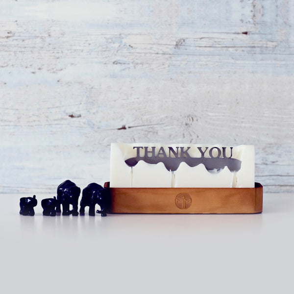 Melting Messages Thank you-kaars