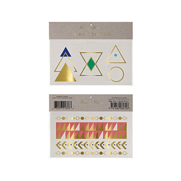 meri meri geometrische tatoeage