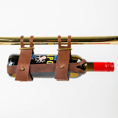 Wijnflesdrager voor je fiets Men's society